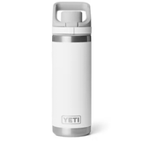 Termo Yeti Rambler 18 oz Bottler Chug White