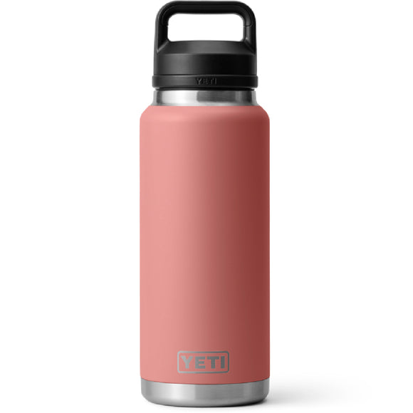 Termo Yeti Rambler 36 oz Bottle Chug Sandstone Pink