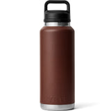 Termo Yeti Rambler 46 oz Bottle Chug Wetlands Brown