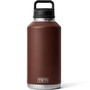 Termo Yeti Rambler 64 oz Bottle Chug Wetlands Brown