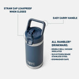 Termo Yeti Rambler 12oz Kids Bottle Cape Taupe