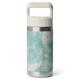 Termo Yeti Rambler 12oz Kids Bottle Seafoam Pattern
