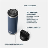 Termo Yeti Rambler 18 oz Bottle Moon Dust
