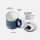 Taza Yeti Rambler 10 Oz Ceramic Lining Mug Ms White
