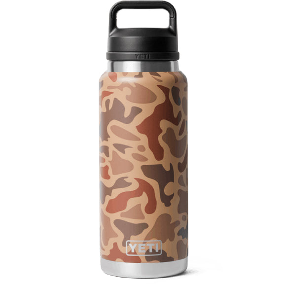 Termo Yeti Rambler 36 oz Bottle Chug Wetlands Camo