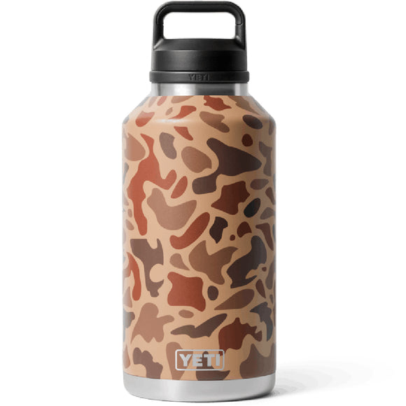 Termo Yeti Rambler 64 oz Bottle Chug Wetlands Camo