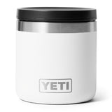 Tupper Yeti Rambler 8 Oz Food Jar White