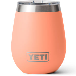 Vaso Yeti Rambler 10 oz Wine Tumbler Ms Lowcountry Peach