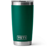 Vaso Yeti Rambler 20 oz Tumbler Ms Black Forest Green