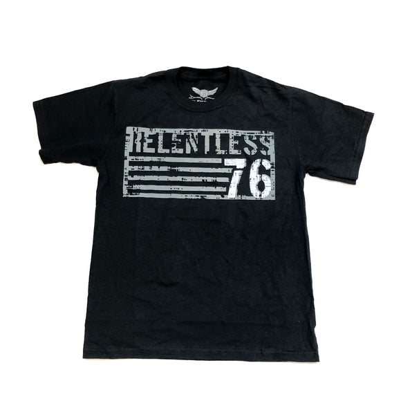 Playera Relentless Heathered Mod YRLNT76-BLK