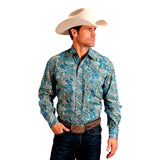 Camisa Stetson Mod 11-001-0526-6062 BU