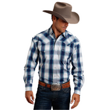 Camisa Stetson Mod 11-001-0478-5011 BU