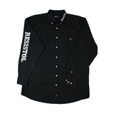 Camisa Resistol Marketing Black/White