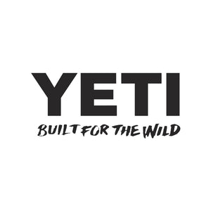 Calcomanía Yeti BFTW Window Decal Black