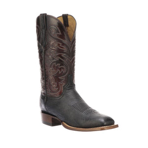 Botas Lucchese Lance CL1016.W8 Black Ostrich