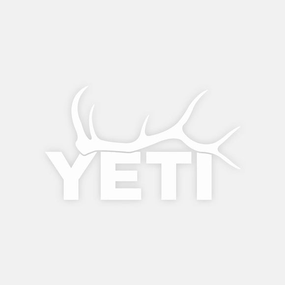 Calcomanía Yeti Elk Antler Window Decal