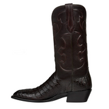 Botas Lucchese Charles M1637.R4 Black Cherry Caiman