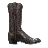 Botas Lucchese Charles M1637.R4 Black Cherry Caiman