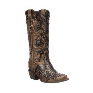 Botas Lucchese Womens Fiona M5015.S54 Brown Bovino