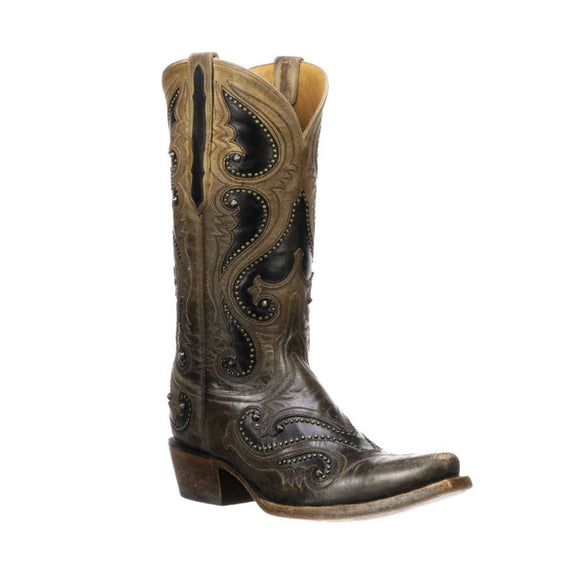 Botas Lucchese Womens Gemma M5115.S54 Pearl Cabra