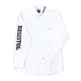 Camisa Resistol Ranch Marketing White/Black