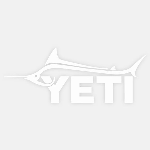 Calcomanía Yeti Marlin Window Decal