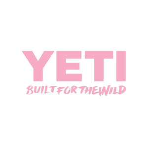 Calcomanía Yeti BFTW Window Decal Pink