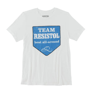 Playera Resistol Team White