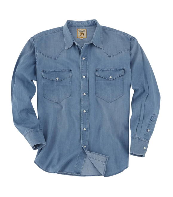 Camisa Resistol Rawlins Light Denim