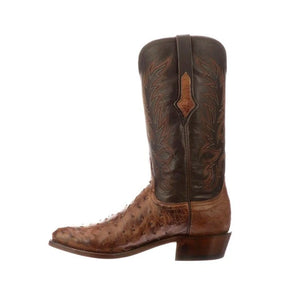 Botas Lucchese Elgin N1187.R3 Chocolate Ostrich