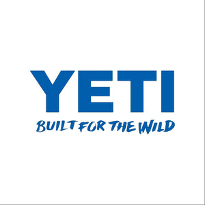 Calcomanía Yeti BFTW Window Decal Blue