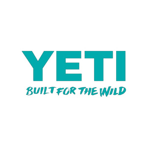 Calcomanía Yeti BFTW Window Decal Teal